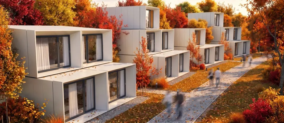 Maisons modulaires contemporaines au Québec