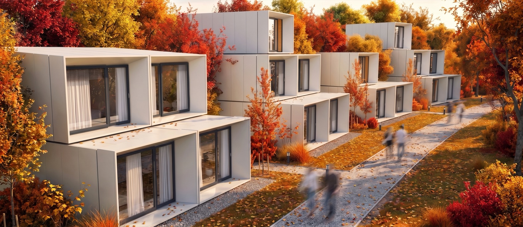 Maisons modulaires contemporaines au Québec